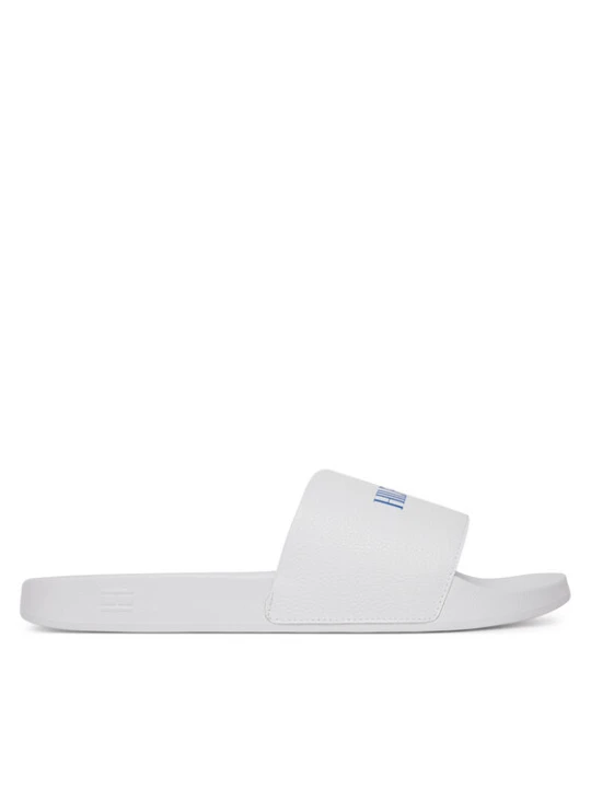 Zdjęcie produktu Klapki Tommy Hilfiger Hilfiger Print Tumble Pool Slide FM0FM05505 Biały