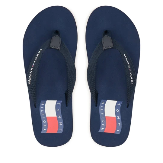 Zdjęcie produktu Klapki Tommy Hilfiger T3X8-34408-0058 Niebieski