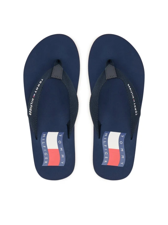 Zdjęcie produktu Klapki Tommy Hilfiger T3X8-34408-0058 Niebieski