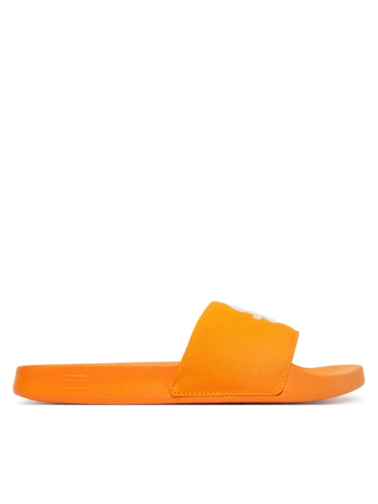 Zdjęcie produktu Klapki Tommy Hilfiger Th Script Pool Slide FW0FW09286 Pomarańczowy