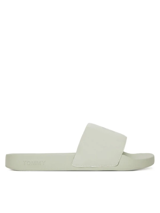 Zdjęcie produktu Klapki Tommy Jeans Flag Pool Slide Patent EN0EN02901 Zielony