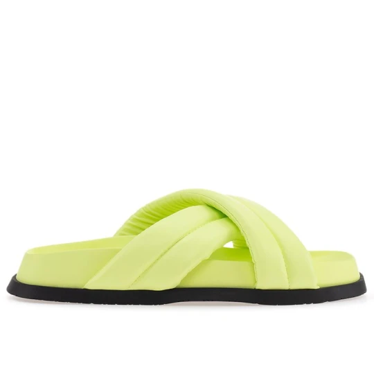 Zdjęcie produktu Klapki Tommy Jeans Padded Toe Sandals EN0EN02175-MSA - zielone Tommy Hilfiger