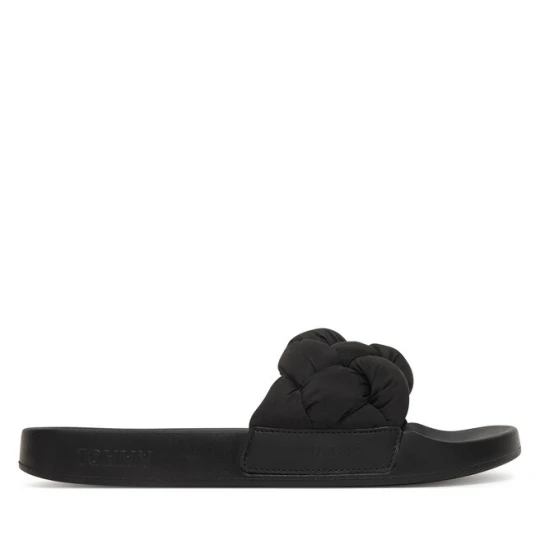 Zdjęcie produktu Klapki Tommy Jeans Tjw Braided Slides EN0EN02975 Czarny