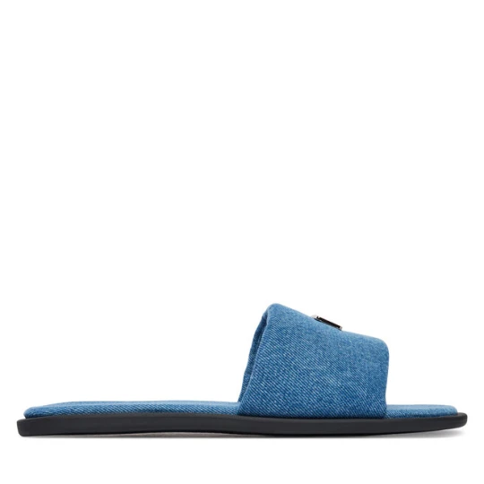 Zdjęcie produktu Klapki Tommy Jeans Tjw Padded Denim Casual Slide EN0EN03020 Niebieski