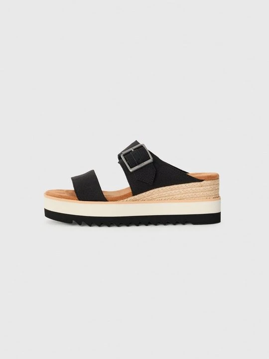 Zdjęcie produktu Klapki na obcasie Toms czarny