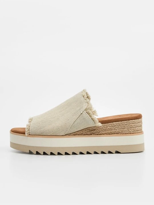 Zdjęcie produktu Klapki na obcasie Toms biały