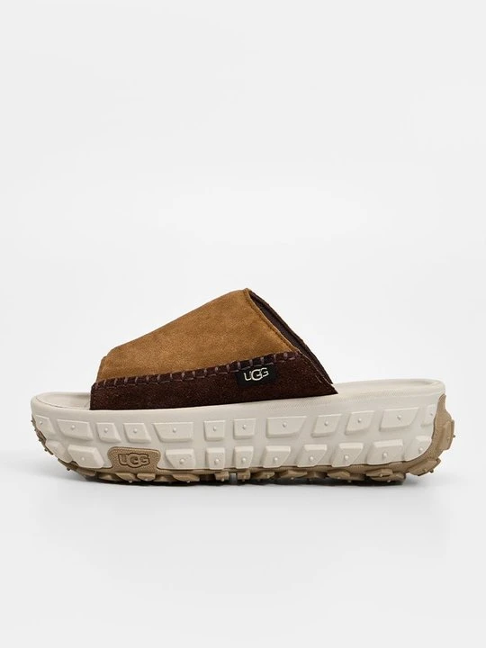 Zdjęcie produktu Klapki na obcasie UGG ciemnobrązowy