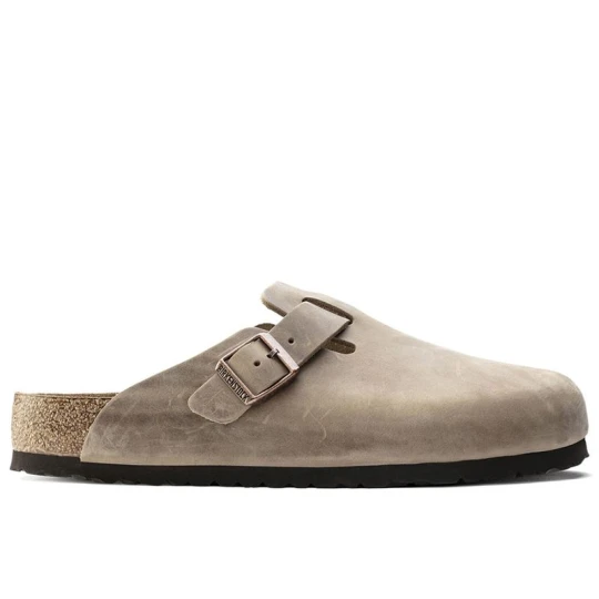 Zdjęcie produktu Klapki unisex Birkenstock Boston 1018147 - brązowe