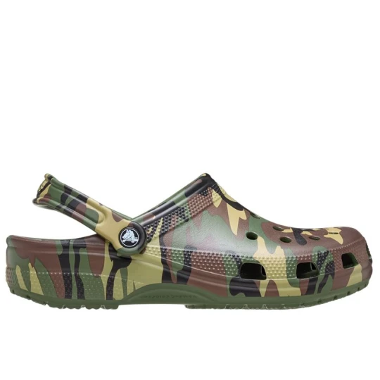 Zdjęcie produktu Klapki unisex Crocs Classic Camouflage Clog 211936-3TC - multikolor