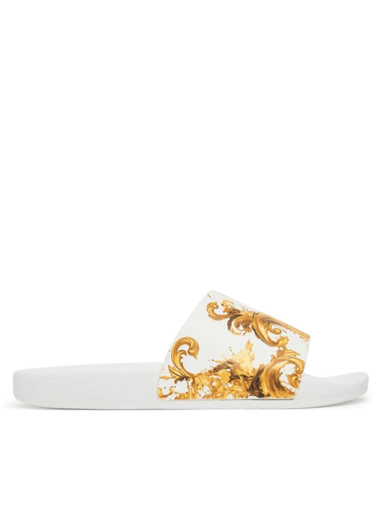 Zdjęcie produktu Klapki Versace Jeans Couture 80VA3SQ3 ZS365 G03 Biały
