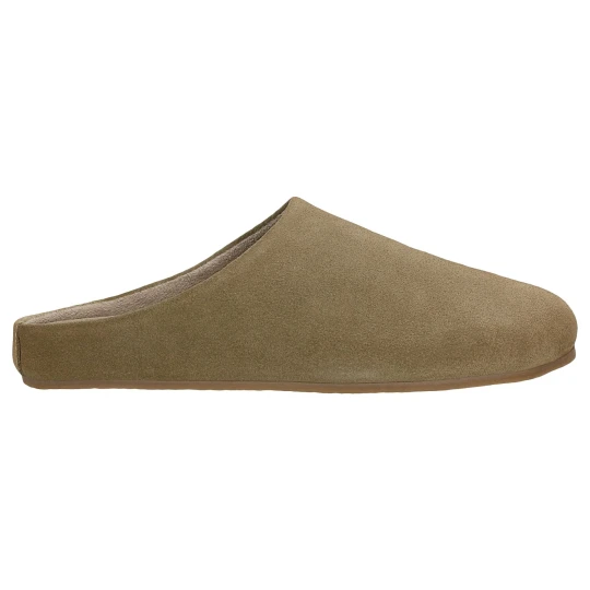 Zdjęcie produktu Szare klapki z linii comfort z dwoiny welurowej 74151-60 Wojas