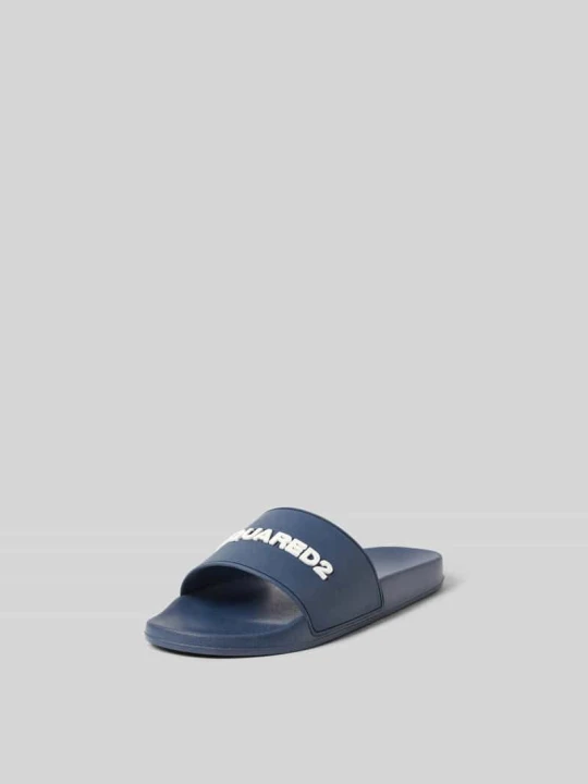 Zdjęcie produktu klapki z detal z logo Dsquared2 Niebieski