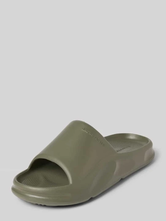 Zdjęcie produktu Klapki z detalem z logo Jack&Jones Khaki