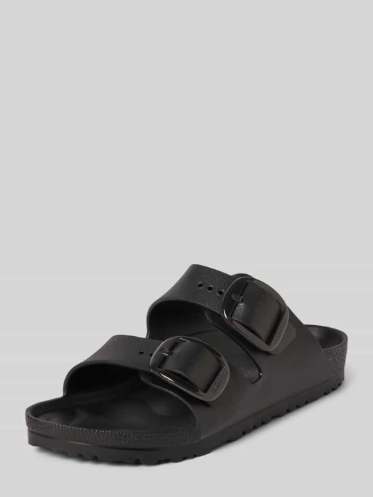 Zdjęcie produktu Klapki z wytłoczonym logo model ‘Arizona’ Birkenstock Czarny