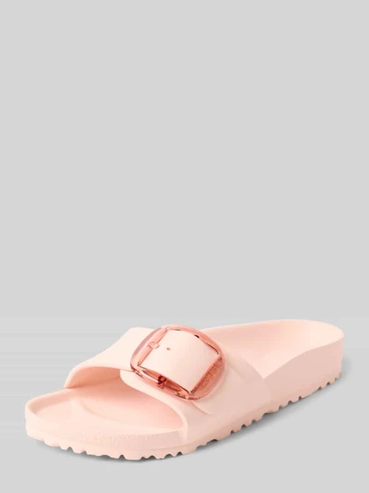 Zdjęcie produktu Klapki z wytłoczonym logo model ‘Eva’ Birkenstock Jasnoróżowy