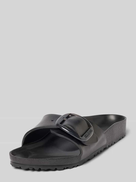 Zdjęcie produktu Klapki ze sprzączką model ‘Madrid’ Birkenstock Czarny
