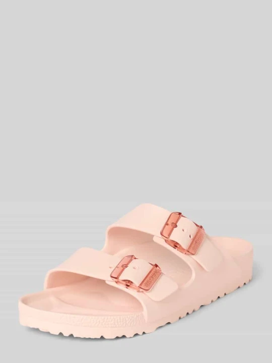 Zdjęcie produktu Klapki ze sprzączkami model ‘ARIZONA STEALTH BUCKLE’ Birkenstock Jasnoróżowy