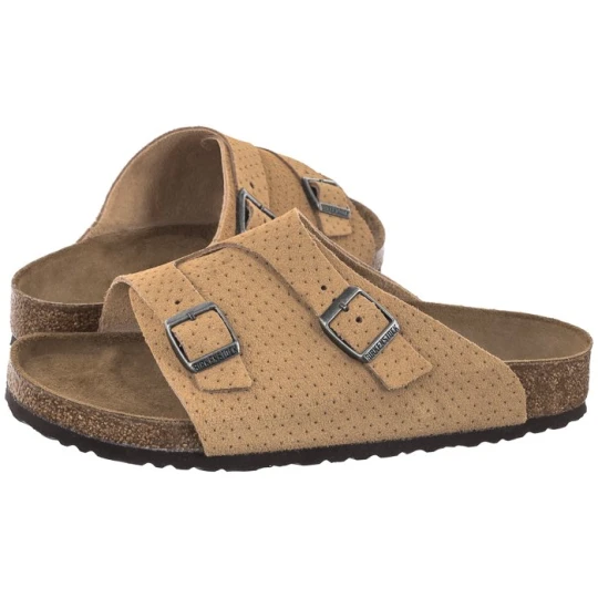 Zdjęcie produktu Klapki Zurich Emboss Dots New Beige 1027036 (BK254-a) Birkenstock