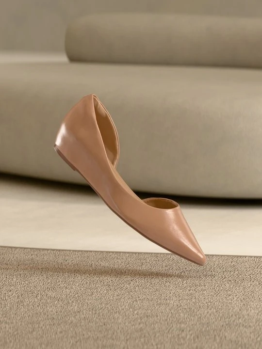 Zdjęcie produktu Klasyczne baleriny Anna Field By Zalando beżowy