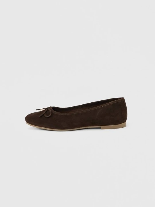 Zdjęcie produktu Klasyczne baleriny Anna Field By Zalando ciemnobrązowy