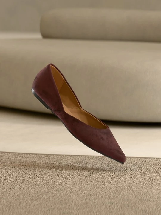 Zdjęcie produktu Klasyczne baleriny Anna Field By Zalando ciemnoczerwony