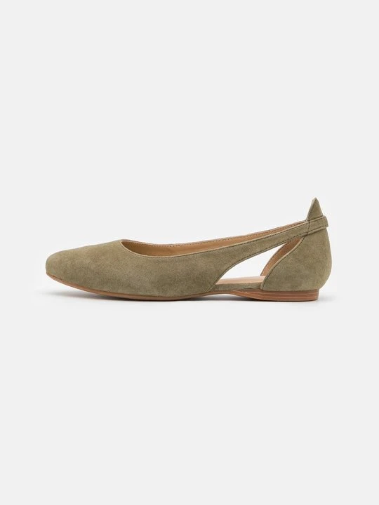 Zdjęcie produktu Klasyczne baleriny Anna Field Wide Fit By Zalando oliwkowy
