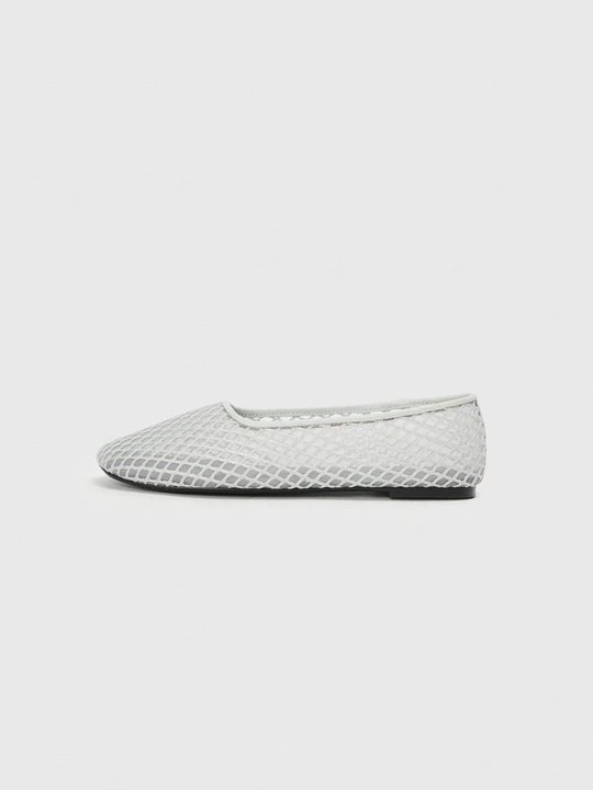Zdjęcie produktu Klasyczne baleriny Calvin Klein szary