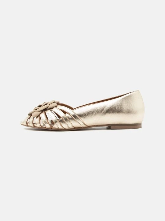Zdjęcie produktu Klasyczne baleriny Copenhagen Shoes złoty