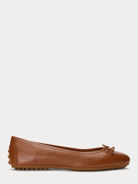 Zdjęcie produktu Klasyczne baleriny Lauren Ralph Lauren tan