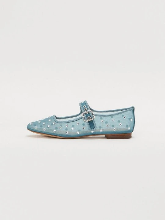 Zdjęcie produktu Klasyczne baleriny Sam Edelman niebieski