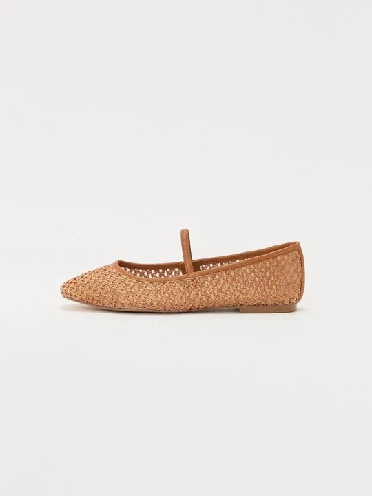 Zdjęcie produktu Klasyczne baleriny Steve Madden koniakowy