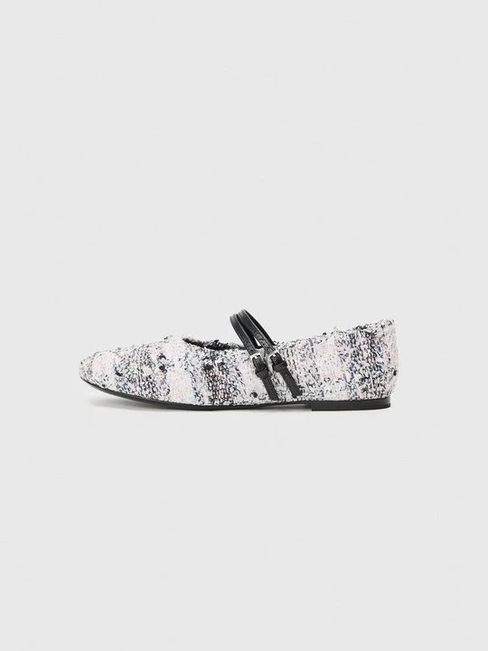 Zdjęcie produktu Klasyczne baleriny Tory Burch czarny