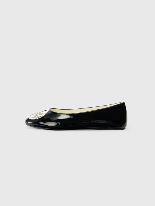 Zdjęcie produktu Klasyczne baleriny Tory Burch czarny