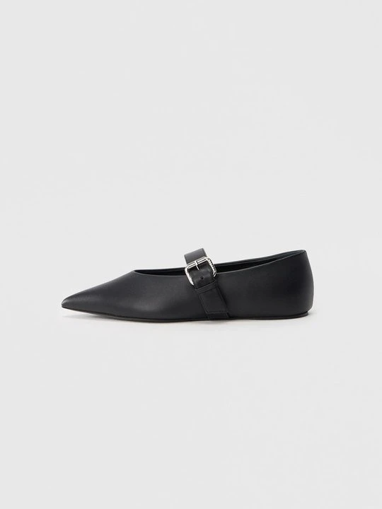 Zdjęcie produktu Klasyczne baleriny Weekend Max Mara czarny