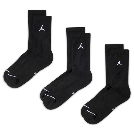 Zdjęcie produktu Klasyczne skarpety Jordan Everyday (3 pary) - Czerń