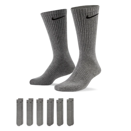Zdjęcie produktu Klasyczne skarpety treningowe Nike Everyday Cushioned (6 par) - Szary