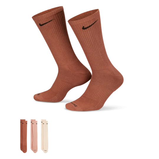 Zdjęcie produktu Klasyczne skarpety treningowe Nike Everyday Plus Cushioned (3 pary) - Wielokolorowe