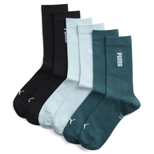Zdjęcie produktu Klasyczne skarpety unisex PUMA (3 pary), Akcesoria, Zielony