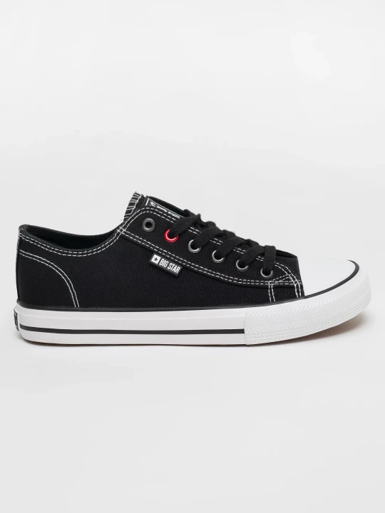 Zdjęcie produktu trampki męskie niskie czarne jj174601 906 Big Star