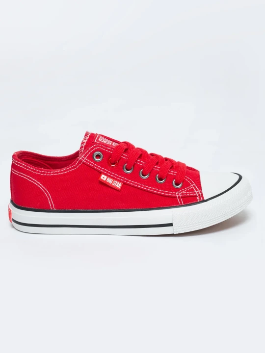 Zdjęcie produktu trampki męskie niskie czerwone jj174609 603 Big Star
