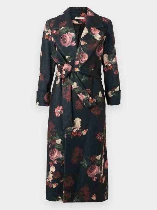 Zdjęcie produktu Klasyczny płaszcz Alice + Olivia czarny