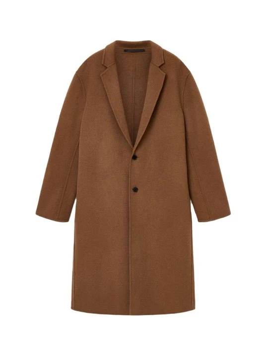 Zdjęcie produktu Klasyczny płaszcz AllSaints brązowy