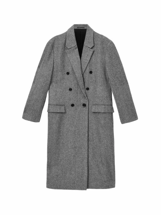 Zdjęcie produktu Klasyczny płaszcz AllSaints czarny