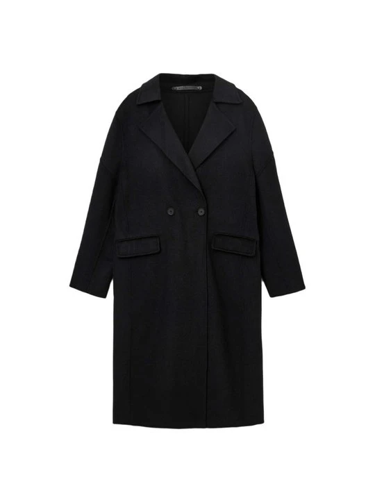 Zdjęcie produktu Klasyczny płaszcz AllSaints czarny