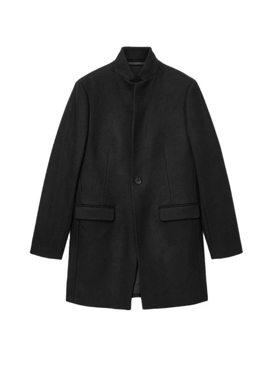 Zdjęcie produktu Klasyczny płaszcz AllSaints czarny