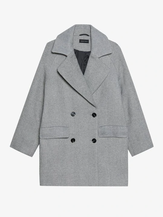 Zdjęcie produktu Klasyczny płaszcz Anna Field By Zalando czarny