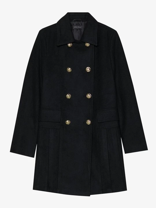 Zdjęcie produktu Klasyczny płaszcz Anna Field By Zalando czarny