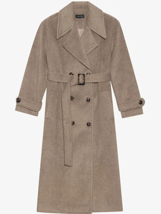 Zdjęcie produktu Klasyczny płaszcz Anna Field By Zalando beżowy melanż