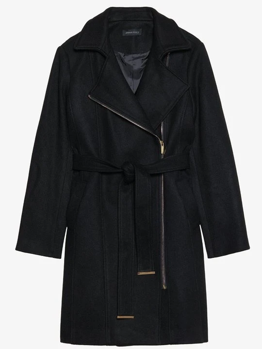 Zdjęcie produktu Klasyczny płaszcz Anna Field By Zalando czarny