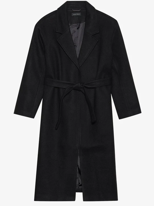 Zdjęcie produktu Klasyczny płaszcz Anna Field By Zalando czarny